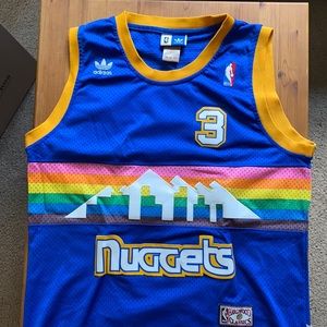 Alan Iverson Denver Nuggets Throwback Jersey